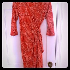 Pea in the pod maternity wrap dress